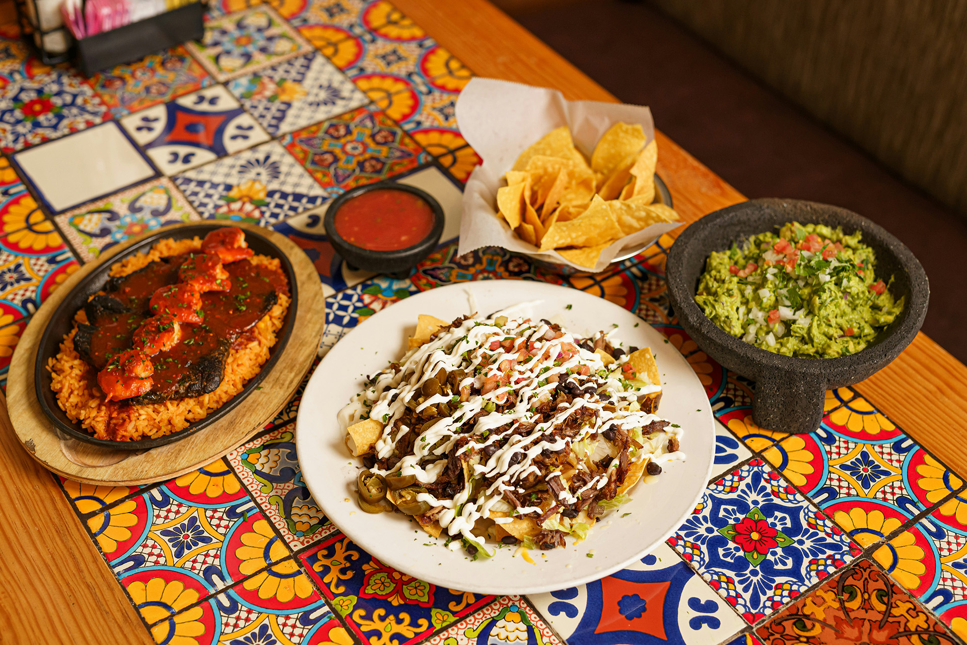 Scenes from a Mexican Restaurant in Pittsburgh Pennsylvania