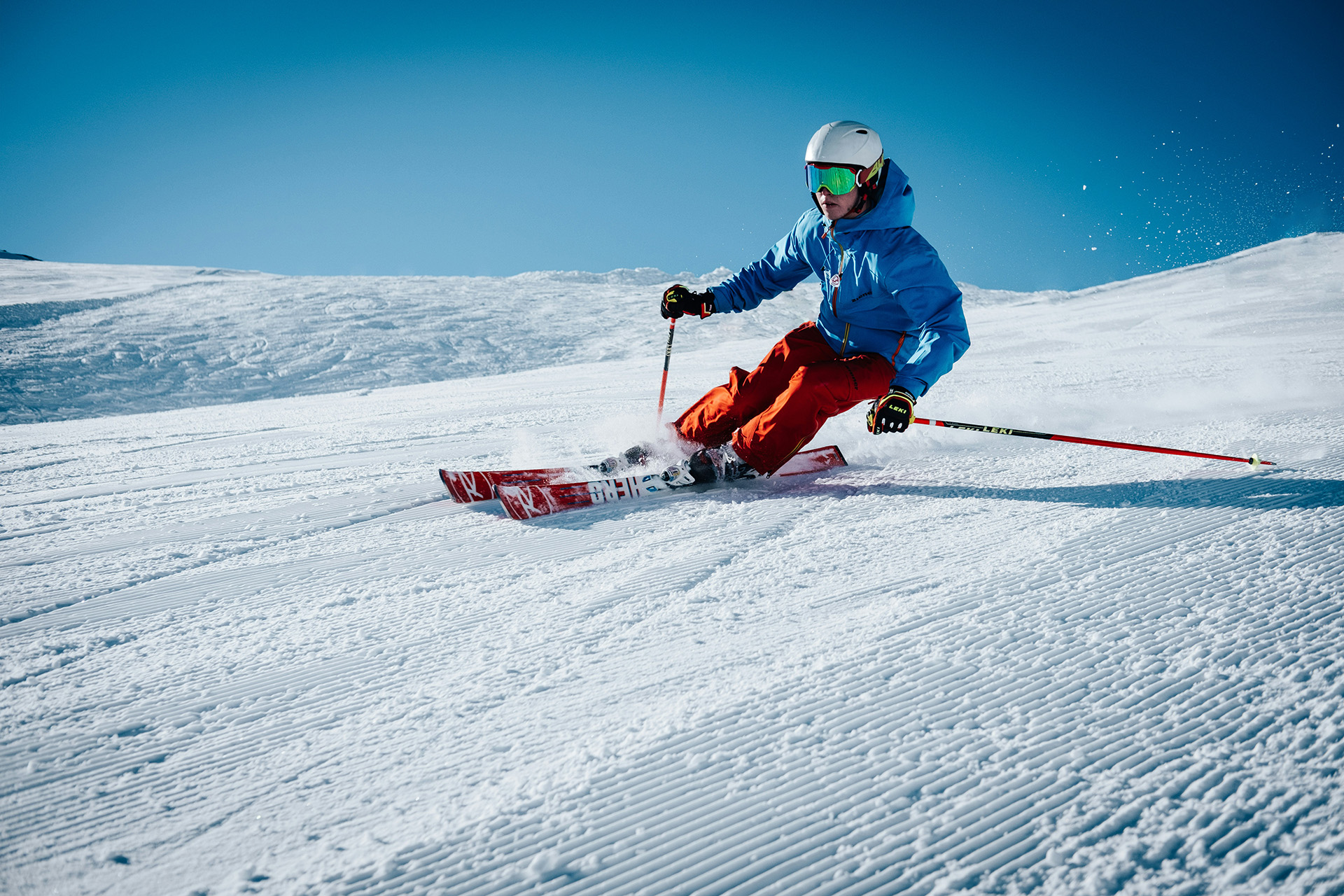 Skier in the Alps