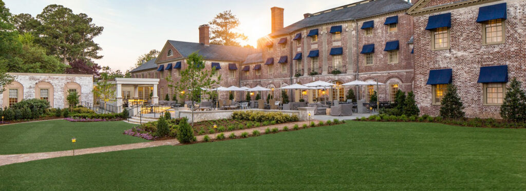 Social Terrace at Colonial Williamsburg Hotel