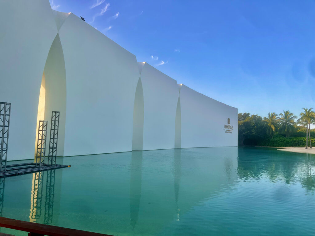 Gate and Entrance to the Grand Velas Resort