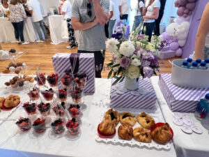 Sweets buffet at Hammitt Sweet 16