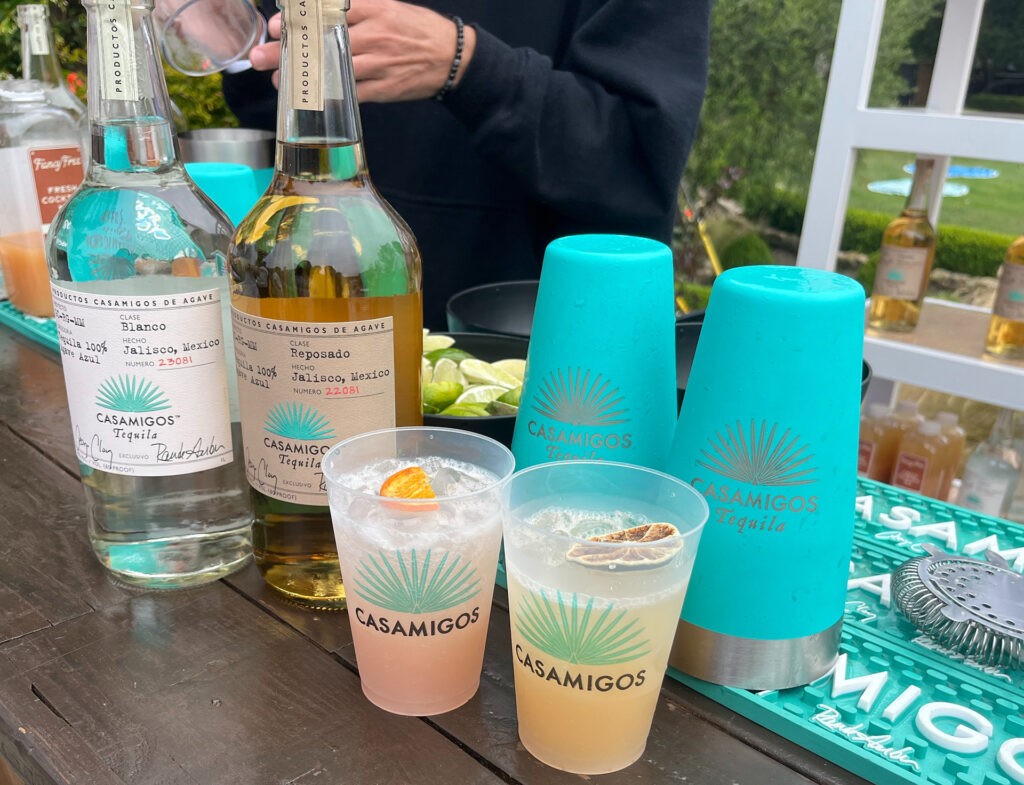 Casamigos Tequila being served at the Malibu Family Smile Fest