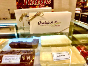 Chocolate Walnut and Vanilla Fudge at Goodwin and Sons Market