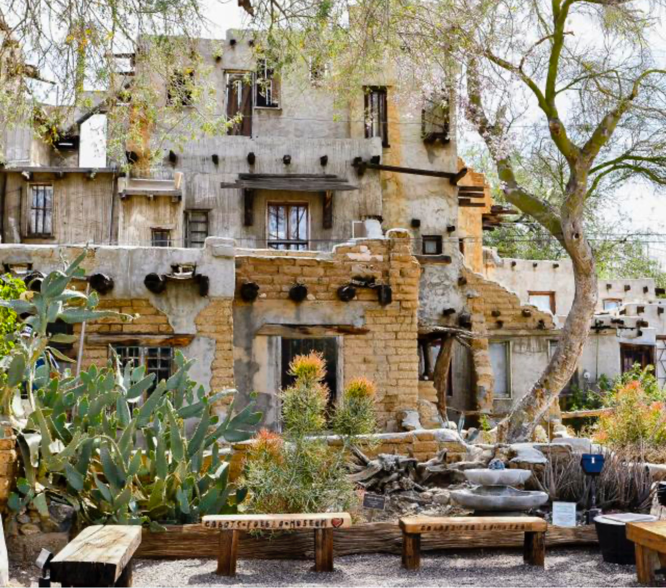 Exterior of Cabot Pueblo Museum