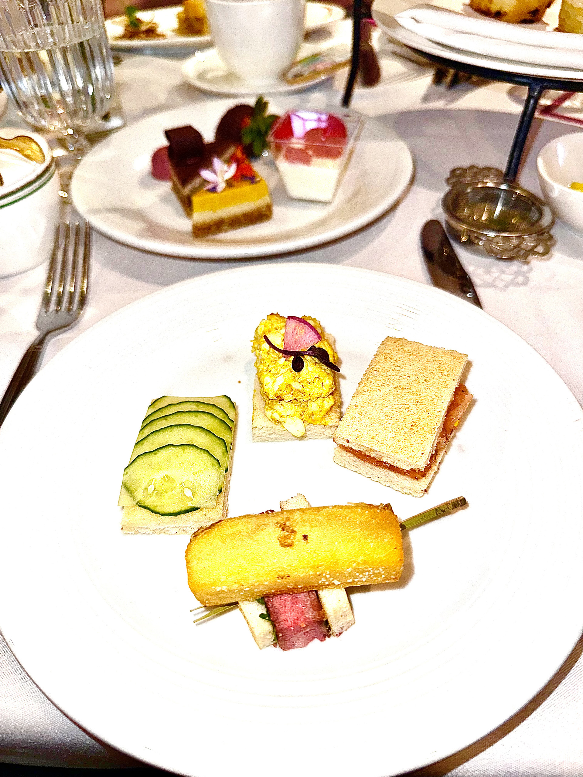 Finger Sandwiches Finger Sandwiches at the London Hotel