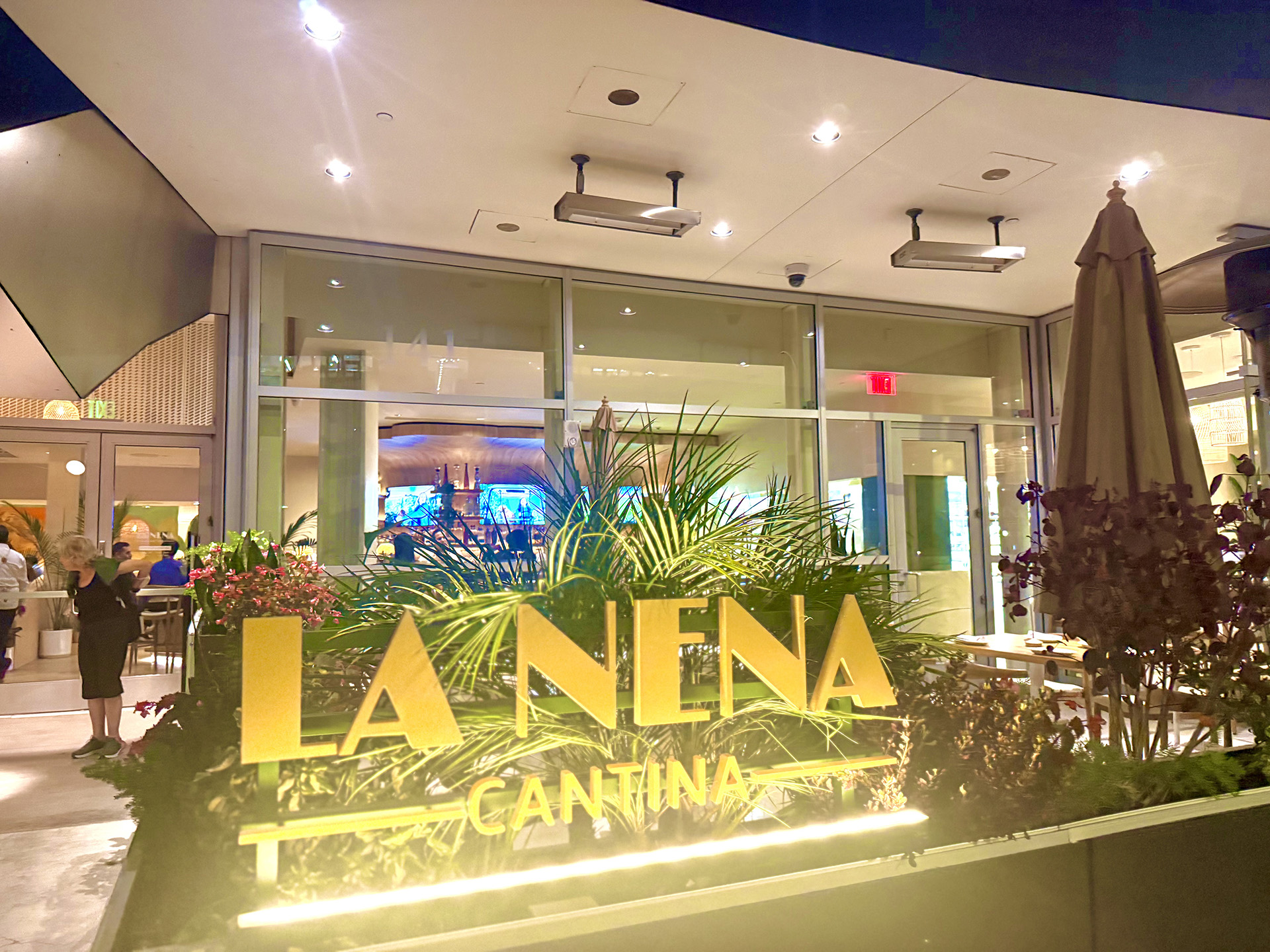 Front entrance of La Nena Cantina